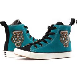 BLANX Unisex High-Top Limited-Edition  Dr. Alderete Cotton Sneakers Sz 12 men