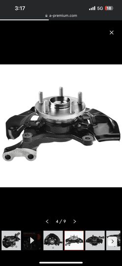 2007-2011 Toyota Camry Right Front Wheel Hub Knuckle Assembly Wheel Bearing