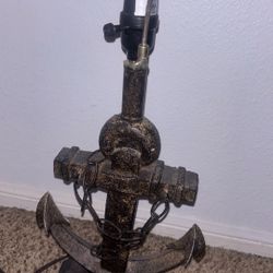 nautical anchor table lamp