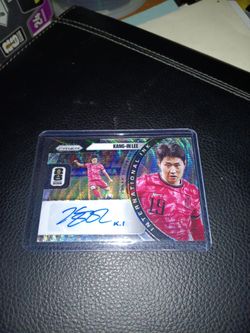 Prizm 2026 World Cup Kang-IN Lee Signed Card