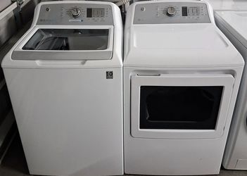 GE Top Load Washer and Dryer Set