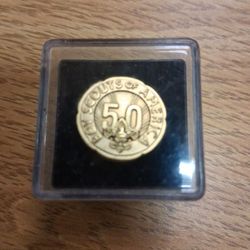 Boy Scouts Of America 50 Year Veteran Pin