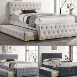 Fulltwin Beige Frenchi Double With Ortho Matres!!