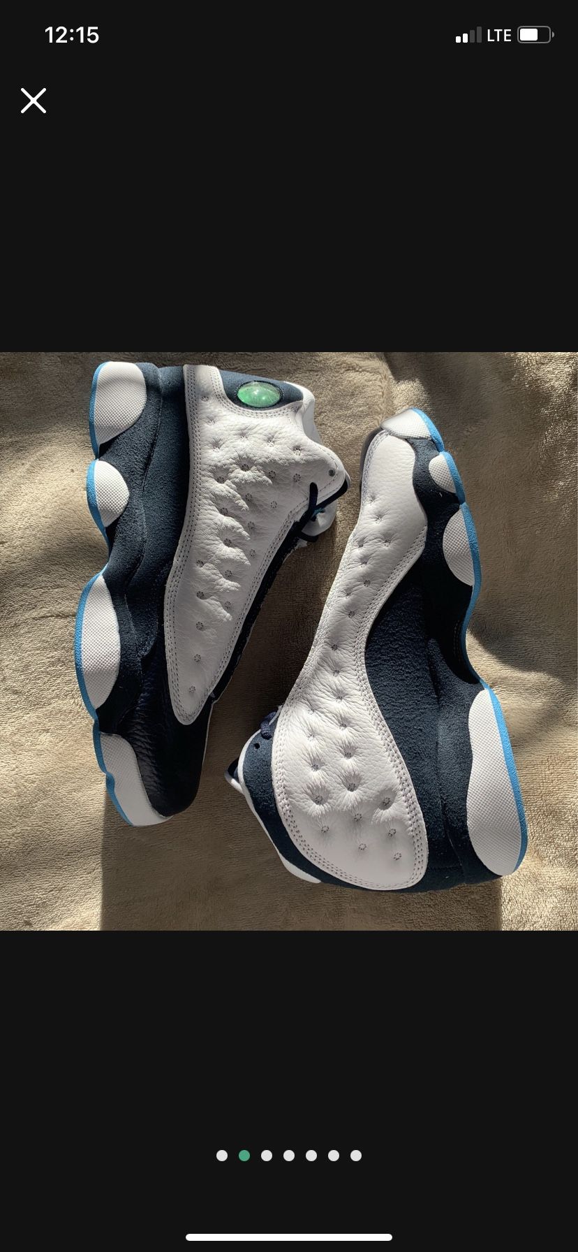 Jordan  Retro 13 Obsidian Size 6.5