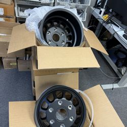 (Set of 4) 16" Inch Method MR901 Van Dually 6x180 Matte Black Wheels Rims