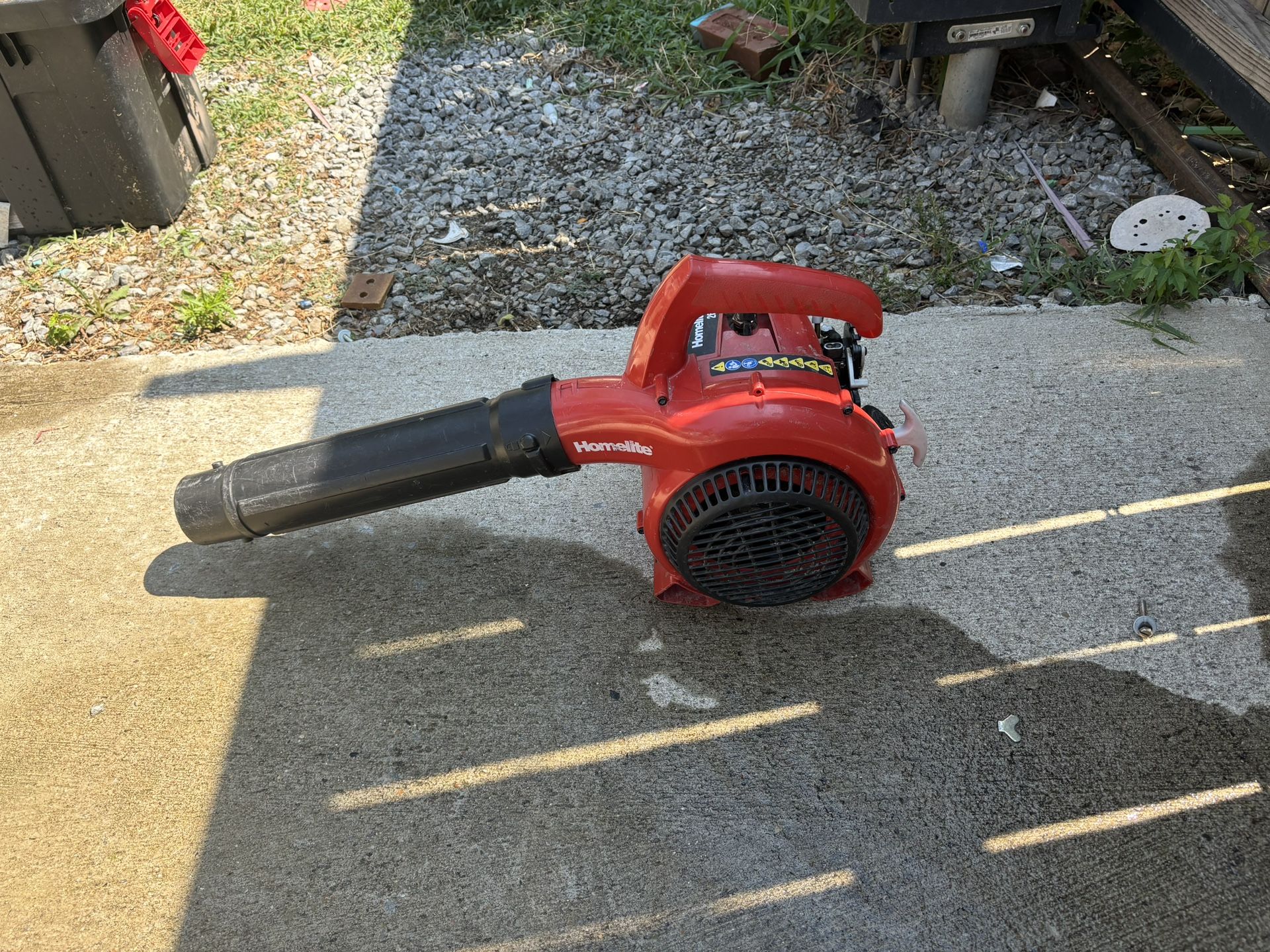 gas power leaf blower