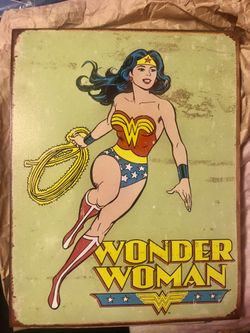 Wonder Woman Vintage-likeTin
