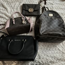 Micheal Kors Purse Backpack 