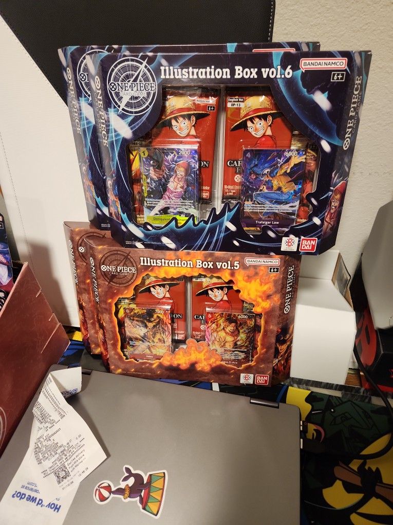 Op All Box Op Illustration Box Vol 5/6 60$ Ea for Sale in San Antonio, TX - OfferUp