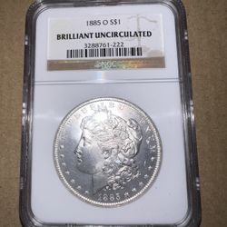 1885-O Morgan Silver Dollar