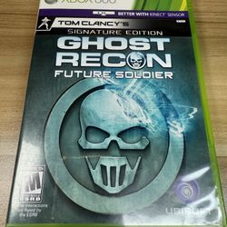 Ghost Recon Future Soldier Xbox 360