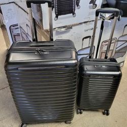 Samsonite Element XLT 2.0 2 Pc Set 20” Carry-On & 27” Check-In Black Maletas