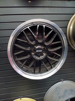 20x8.5 petrol Rims 5 Lug 5x115 on New Tires 245 45 20