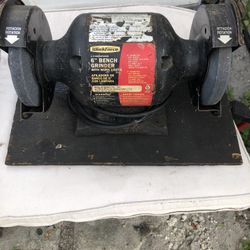 Bench Grinder With Lights