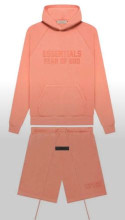 ESSENTIALS F.O.G 3 Pc CORAL OUTFIT $511+FEES= $600 VALUE