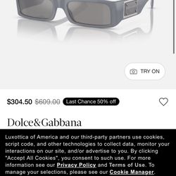 DOLCE SQUARE GLASSES 