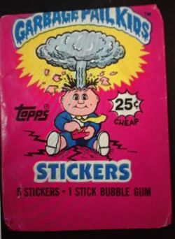 1985 Garbage Pail Kids Series 1. WRAPPER no cards