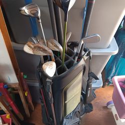Vessel Golf Bag & Clubs