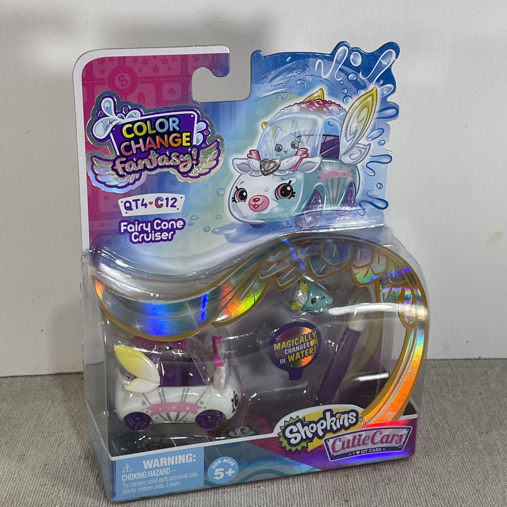 Shopkins Cutie Cars Color Change Fantasy - Sneaky Flyer - QT4-C12