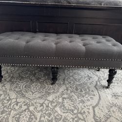 Grey Bench