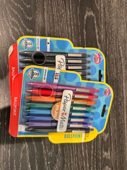 Paper Mate InkJoy Ballpoint Pens 8-pack ×2 (color + black) – 【Unopened】