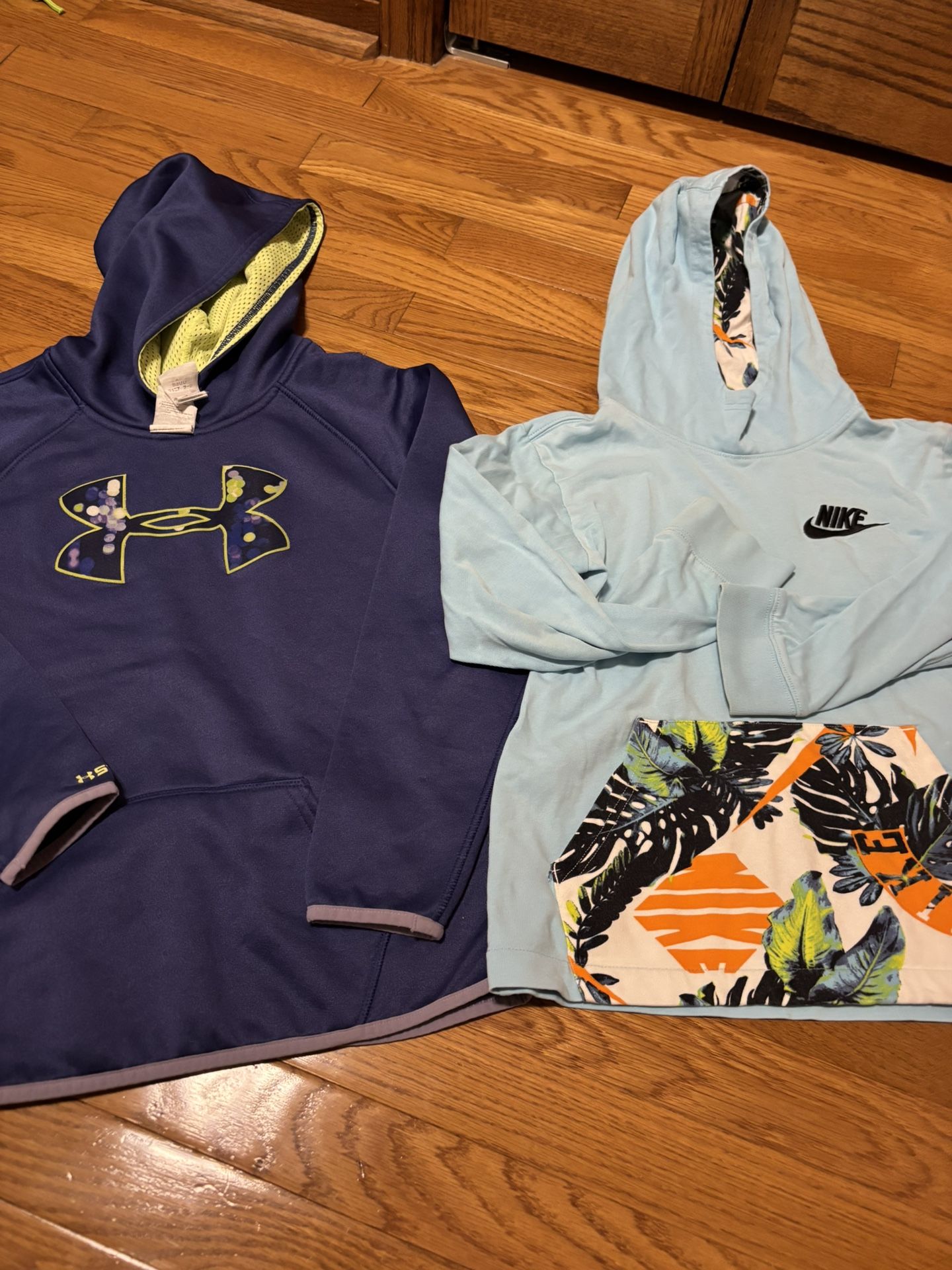 Girls athletic Sweatshirts (Nike/ Under Armour)