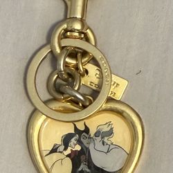 Coach Villains Locket Bag Charm
