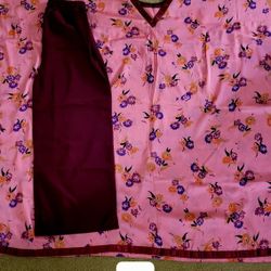 #9 Pancho / Shalwar Shirt In Pink Outfit $25
