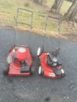 Lawn Mowers $60  $50. $40 Each