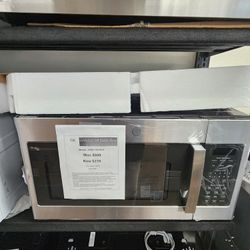 1.7 cu. ft. Over the Range Microwave with Sensor Cooking in Slate, Fingerprint Resistant