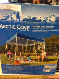 Arctic cove 18v cool cave misting kit