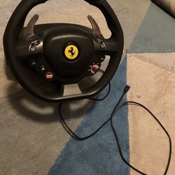 Thrust Master T80 Steering Wheel Ferrari 488 Gtb Edition