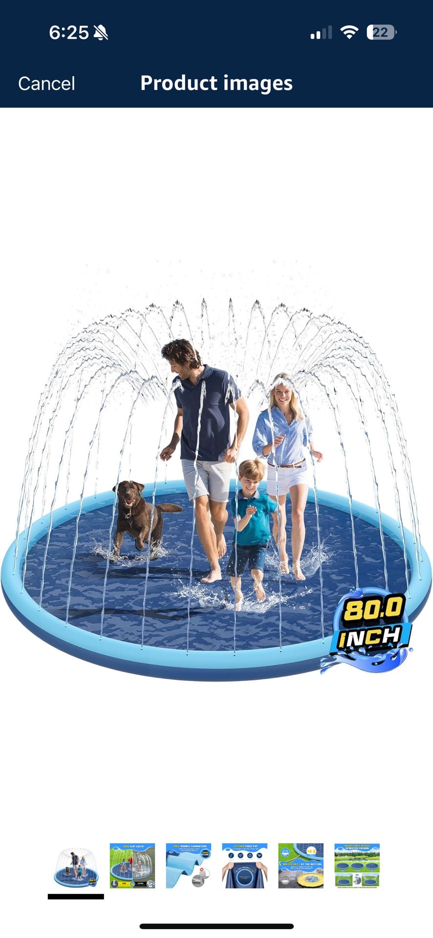 BRAND NEW Sprinkler Mat - Summer Fun