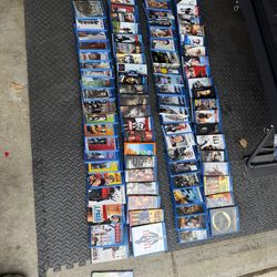 Blue Ray movies and video games