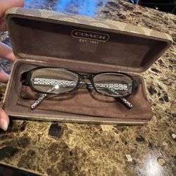 Vintage Coach Glasses And Case