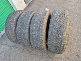 18" Goodyear Wrangler territory AT tires
