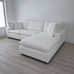 NEW White Cloud Couch Sectional Sofa