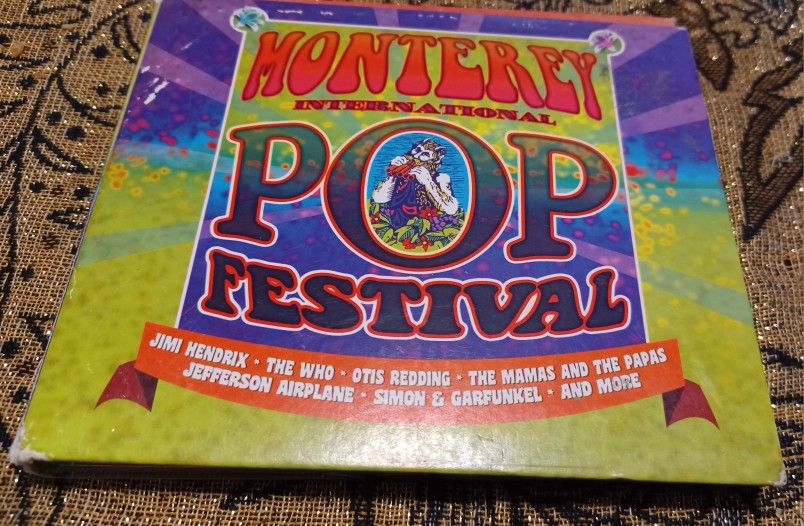 Monterey International Fesyival 2 CD Set Otis Redding Jimi Who