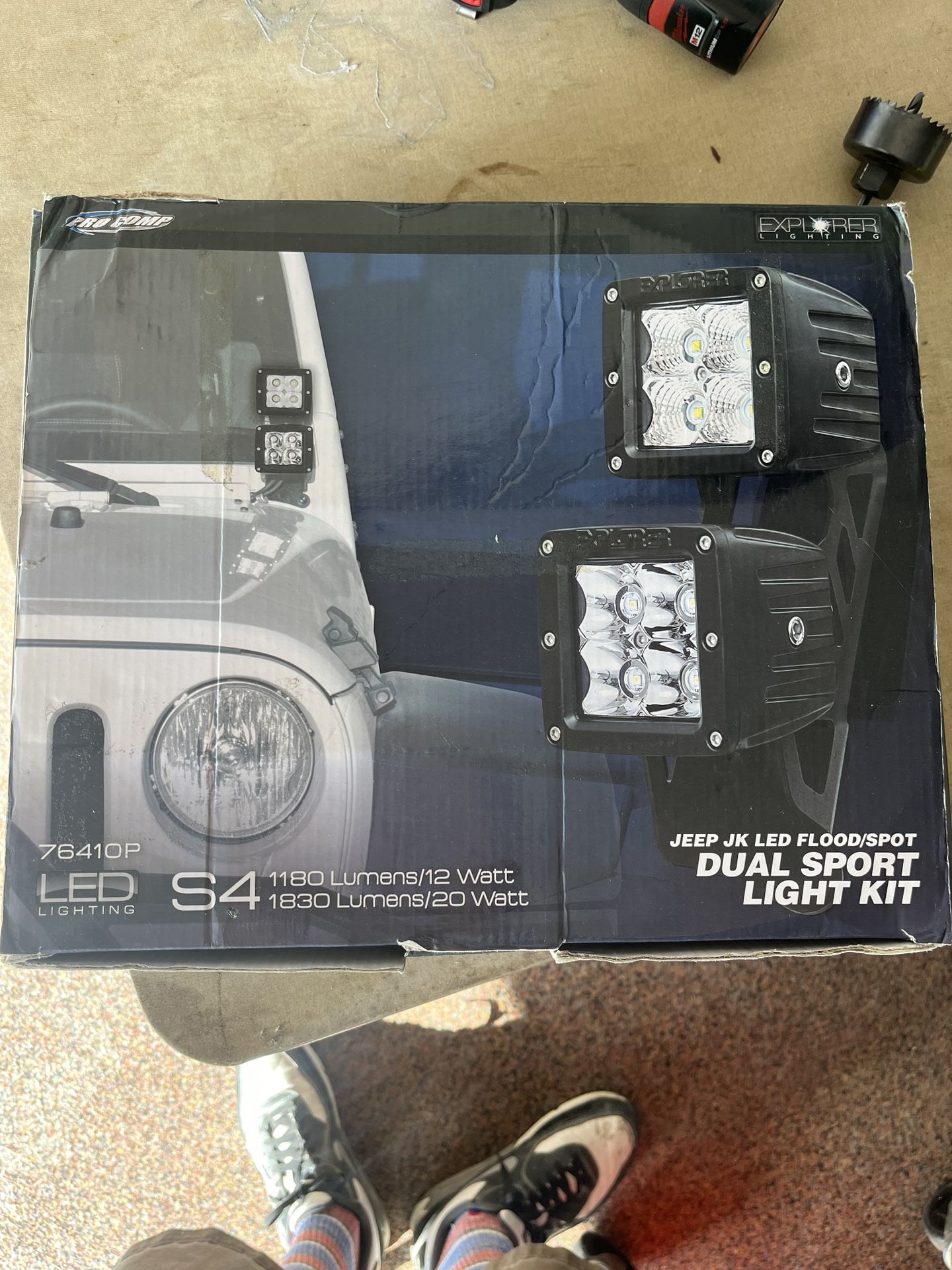 Jeep Wrangler JK Dual Sport light Kit