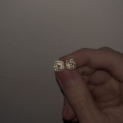 Moissanite Earrings GRA CERTIFIED 