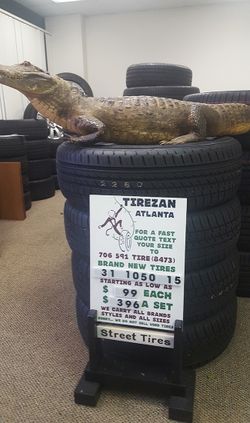 31 1050 15 BRAND NEW TIRE TIRES $99 EACH $396 SET