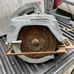 Vintage Craftsman 7-1/2 Circular Saw