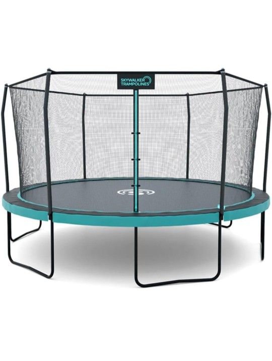 SKYWALKER TRAMPOLINE 12 FT Round Trampoline with Safety Enclosure