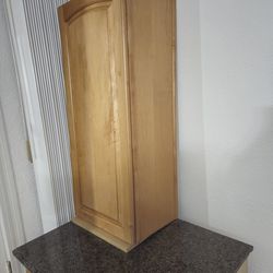 Upper Maple Cabinet 18" W x 12" D x 42"H