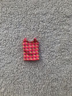 Vintage Barbie Swimsuit Top 1960s Clothing