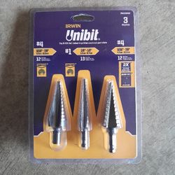 Irwin Step Drill Bit Set