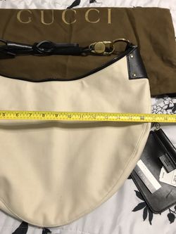 Gucci canvas bag