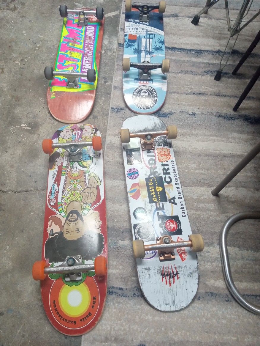 Complete Used Skateboards