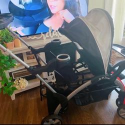 Sit And Stand Double Stroller 