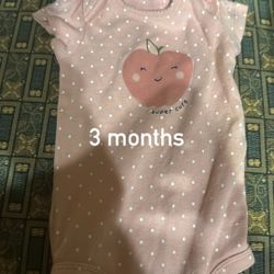 Baby Girl 3 Months Lot 60 Pieces